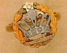 Order of Amaranth Ring 10KT or 14KT Gold